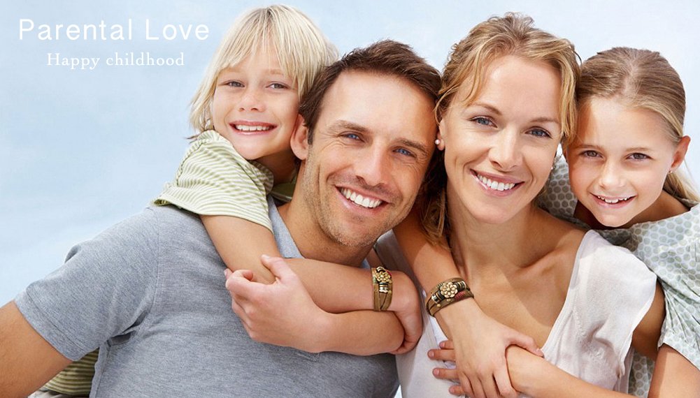 Celokiy Multilayer Leather Personality Hematite Lucky Lotus Flower Snap Button Wrap Bracelet