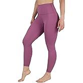 Yogalicious Womens High Waisted Yoga Legging Elastic Free Squat Proof Ankle Length Lux Workout Pant