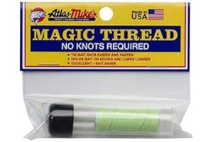 Atlas Mike's Thread with Dispenser, 100-Feet, Chartreuse