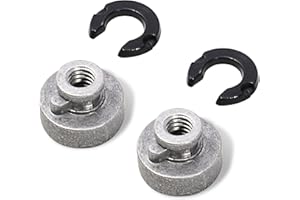 FOVPLUE Fender Seat Nut Kit, 1/4-20 thread Rear Fender Seat Mount Nut Assy for Harley 1997-2019 Softail, FLT Touring Road gli