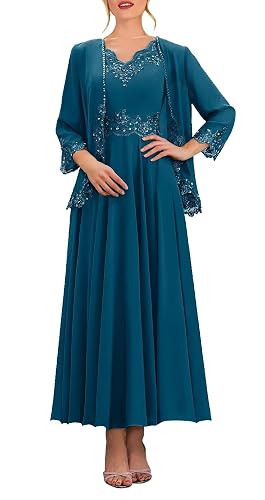 2 Piece Mother Of The Bride Dresses With Jacket