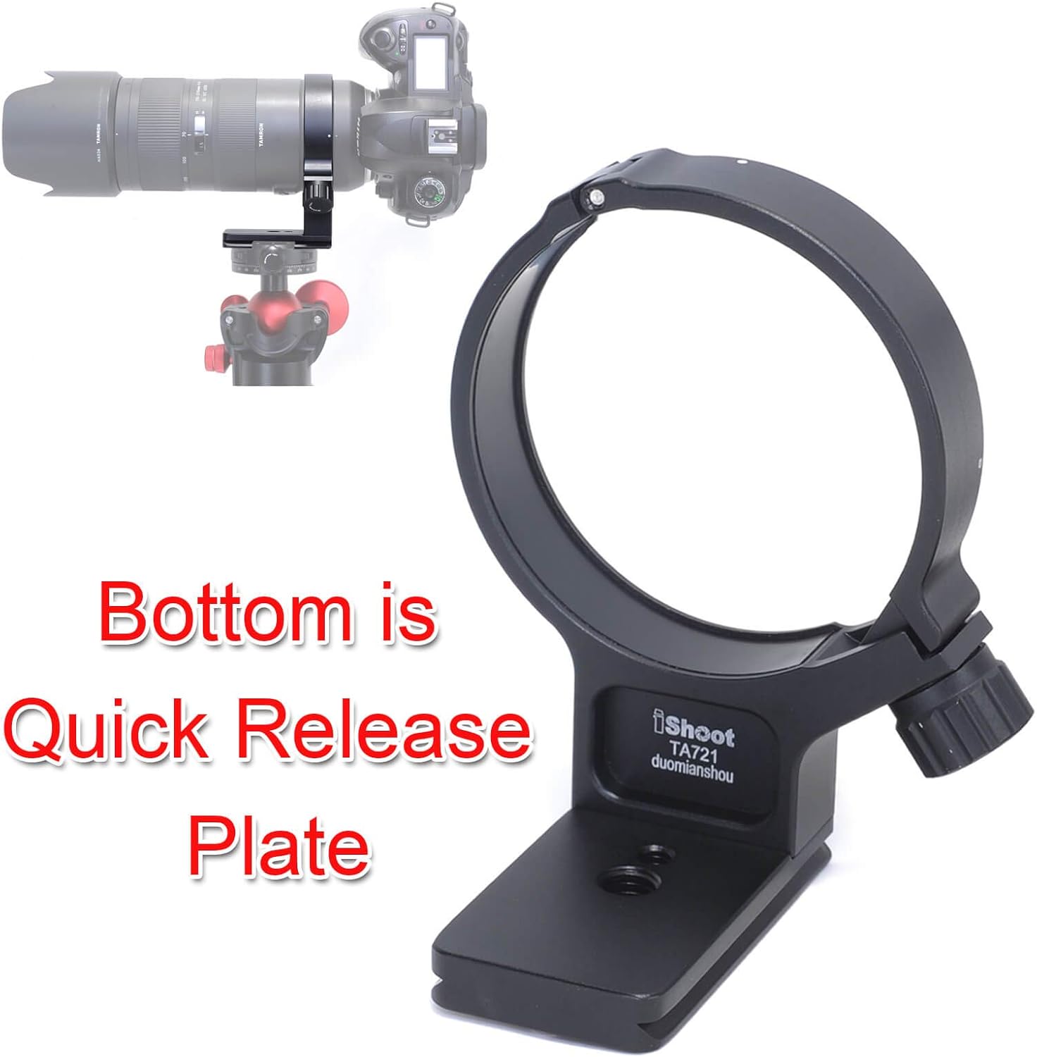 anello di montaggio del treppiede per nikon