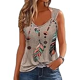 ETCYY NEW Womens Tank Tops 2025 Summer T Shirts V Neck Sleeveless Casual Loose Blouses