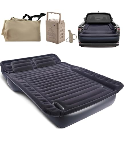 thumbnail image 2 of Truck Bed Mattress 5.5-5.8ft: Inflatable Full Size Truck Bed 2 of 14