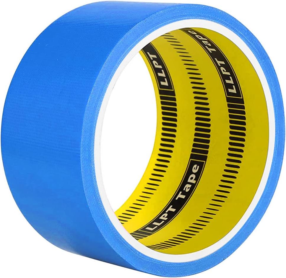LLPT Duct Tape 50MM x 9M Blue Premium Fabric Gaffer Tape DT601BL