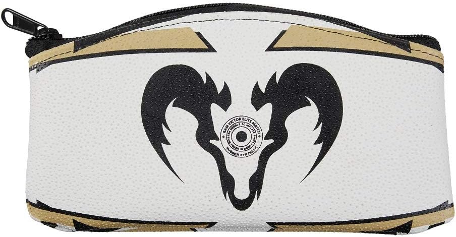 Ram Rugby Pencil Case, Realistic Rubber with Authentic Grip, Durable Cotton Lining - Image 4