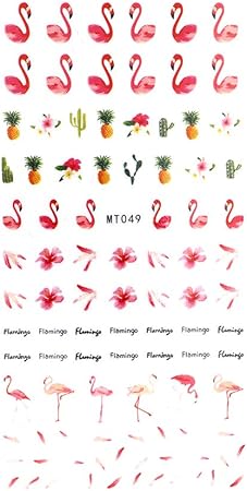 Amazon Co Jp Irogel イロジェル ネイルシール フラミンゴシール Mt049 ドラッグストア