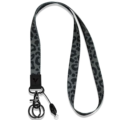 Yiflin Cool Neck Lanyard, Cute Keychain Holder for Women Men