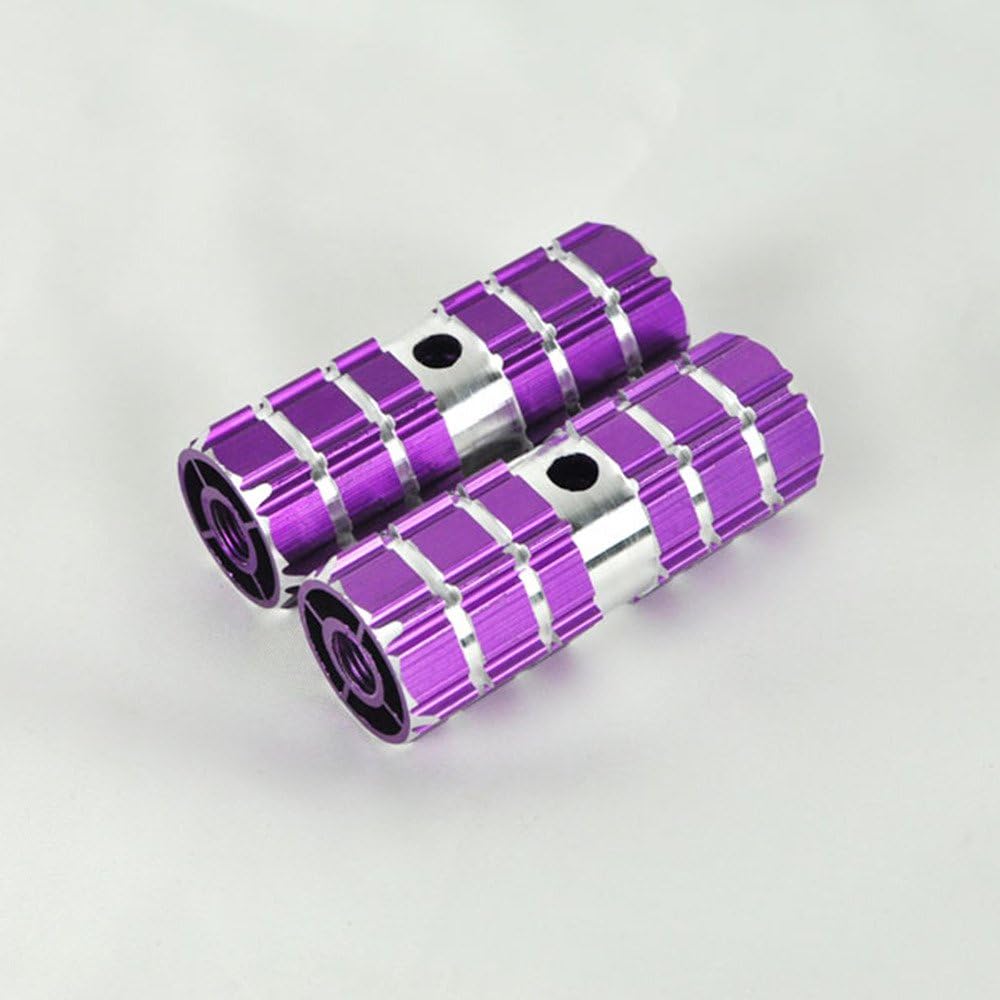 purple bike pegs