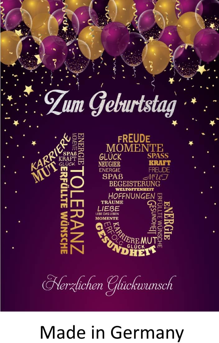 Bastel Malmaterialien Elegante Gluckwunschkarte Geburtstag Einzigartige Geburtstagskarte A5 Mit Nummer Und Gluckwunschen Pink Lila 30 Geburtstag M1 Kuche Haushalt Wohnen Impas Es
