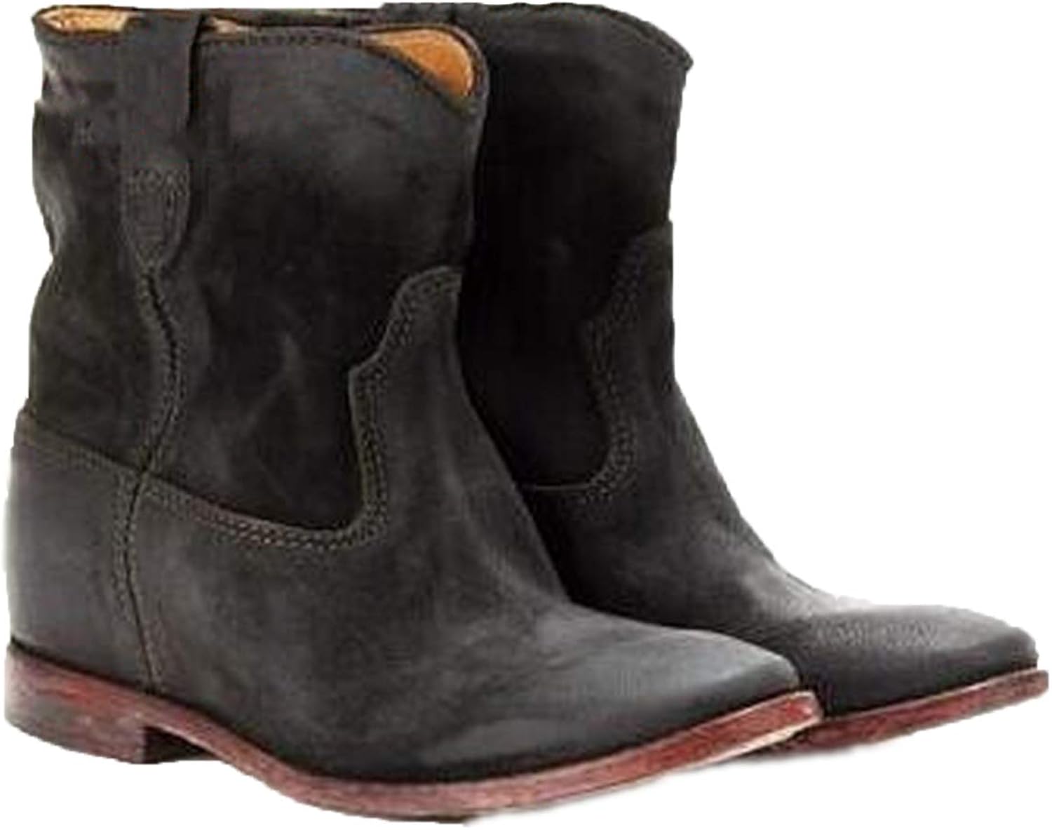 flat biker boots women's