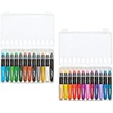KingArt Studio Mixed Media Gel Stick Set, Set of 24, Unique Colors 24 Piece