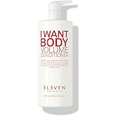 ELEVEN AUSTRALIA I Want Body Volume Hair Conditioner for Women & Men - Volumizing Conditioner for Fine Thin Hair, Adds Body, Lift, & Fullness, Nourishes & Hydrates, Sulfate Free