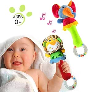 when can baby hold rattle
