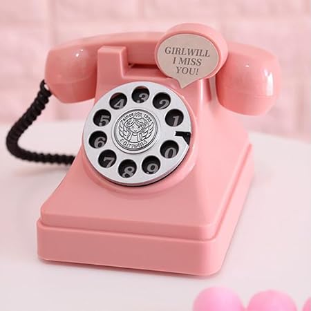 Amazon シミュレーション電話貯金 ピンクの貯金箱かわいい子供の誕生日プレゼント 貯金箱 おもちゃ
