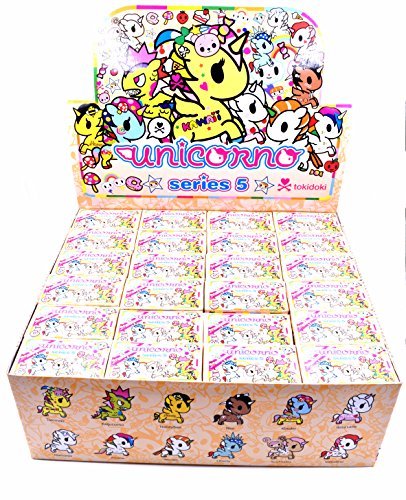 Full Case of 24 Unicorno Series 5 Blind Box Vinyl Mini Figures by Tokidoki