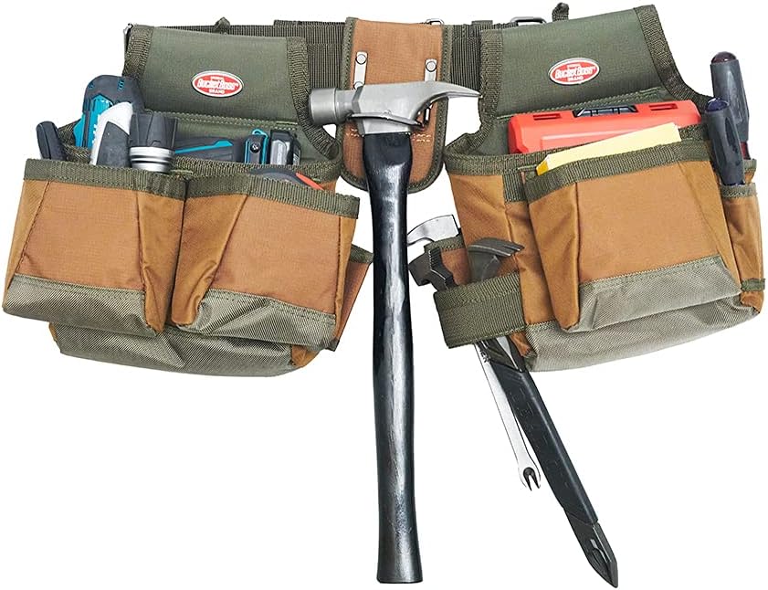 Bucket Boss - Builder’s Tool Belt, Tool Belts - Original Series (50200), Brown - Tool Belts - 
