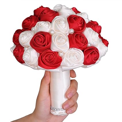 Topqueen Top Ueen Mariage Mariée Avec Bouquet De Fleurs