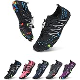 ziitop Water Shoes for Men Women Beach Barefoot Swim Rock Climbing Pool Shoes Socks, Anti-Slip Breathable Quick Dry Lightweight Slip-on, Outdoor Sport Hiking Walking Boating Fishing Diving Surfing