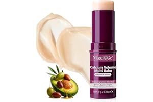 Calcium Multi Balm Stick, Calcium Volume Multi Balm for Anti-aging, Wrinkles and Hydrating, Korean Collagen Stick for Face, E