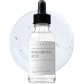 Asterwood Pure Hyaluronic Acid Serum for Face, Anti-Aging &amp; Hydrating | Deep Hydrating, Plumping &amp; Smoothing Serum, Cruelty-Free, Fragrance-Free &amp; Vegan, 1 Fl Oz