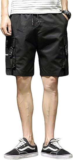 Amazon Beibang バイバン ハーフパンツ メンズ ゆったり ストリート 短パン ファッション 半ズボン カジュアルパンツ 大きいサイズ メンズ ひざ丈 ショートパンツ ショートパンツ 通販