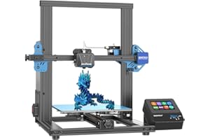 GIANTARM Geeetech Mizar Pro, Auto Leveling 3D Printer with Silent Mainboard, 95% Pre-Installed FDM 3D Printers with Resume Printing Function and Filament Run-Out Detection, Printing Size 8.7x8.7x10.23 inch
