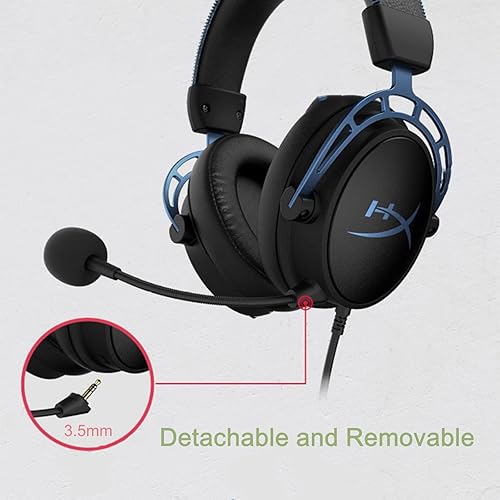 Alpha Microphone Accessories Compatible with Kingston HyperX Cloud Alpha  Gaming Headset, Audio MIC Work