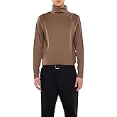 Forever 21 Men's Supima-Blend Turtleneck Top White