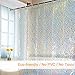 54W x 72L EVA Shower Curtain, Wimaha 54 inch Width Shower Stall Liner Mildew Resistant Eco-friendly, Colorful, 54 by 72 inch