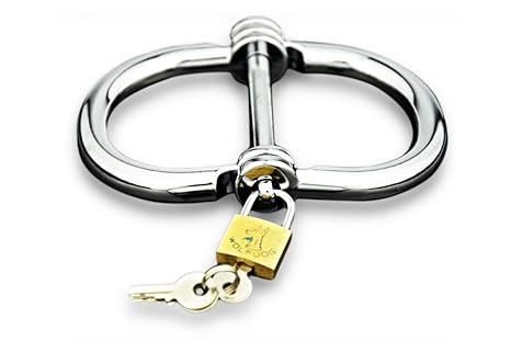 Handfesseln Handgelenkfesseln für SIE und IHN Hand Cuffs Wrist Cuffs Restraint hochglanzpoliert aus verchromten Stahl Größe L