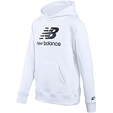 New Balance Boys Hoodie - Cozy Soft Fleece Pullover Boys Sweatshirts with Pocket - Athletic Kids Sweatshirts (8-20)