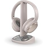 Avantree Crescendo Me - Personalized Sound Wireless TV Headphones for Seniors & Hard of Hearing, Clear Voice & Volume Boost, HDMI ARC Passthrough for Soundbar, Replaceable Battery, Works with Most TVs