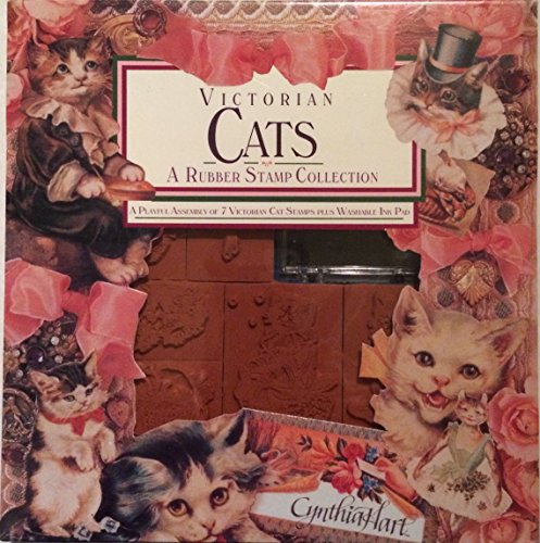 Victorian Cats A Rubber Stamp Collection By Cynthia Hart - Thumbnail 2