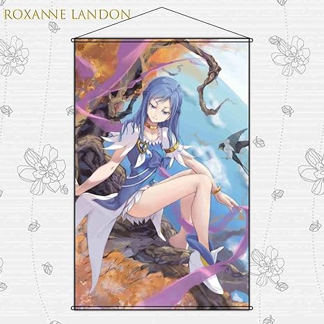 Amazon Finerwi タペストリー プリキュア キュアダイヤモンド ポスター 掛ける絵 巻物 軸物 アニメ おしゃれ アニメ 萌えグッズ 通販