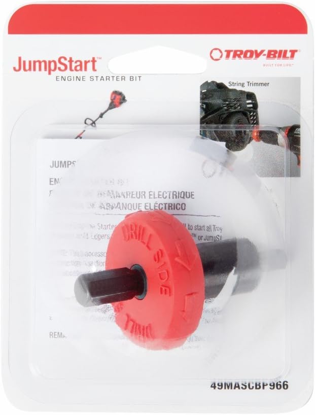 Troy-Bilt Drill Bit JumpStart for Trimmers & Other Handheld Equipment : Garden & Outdoor