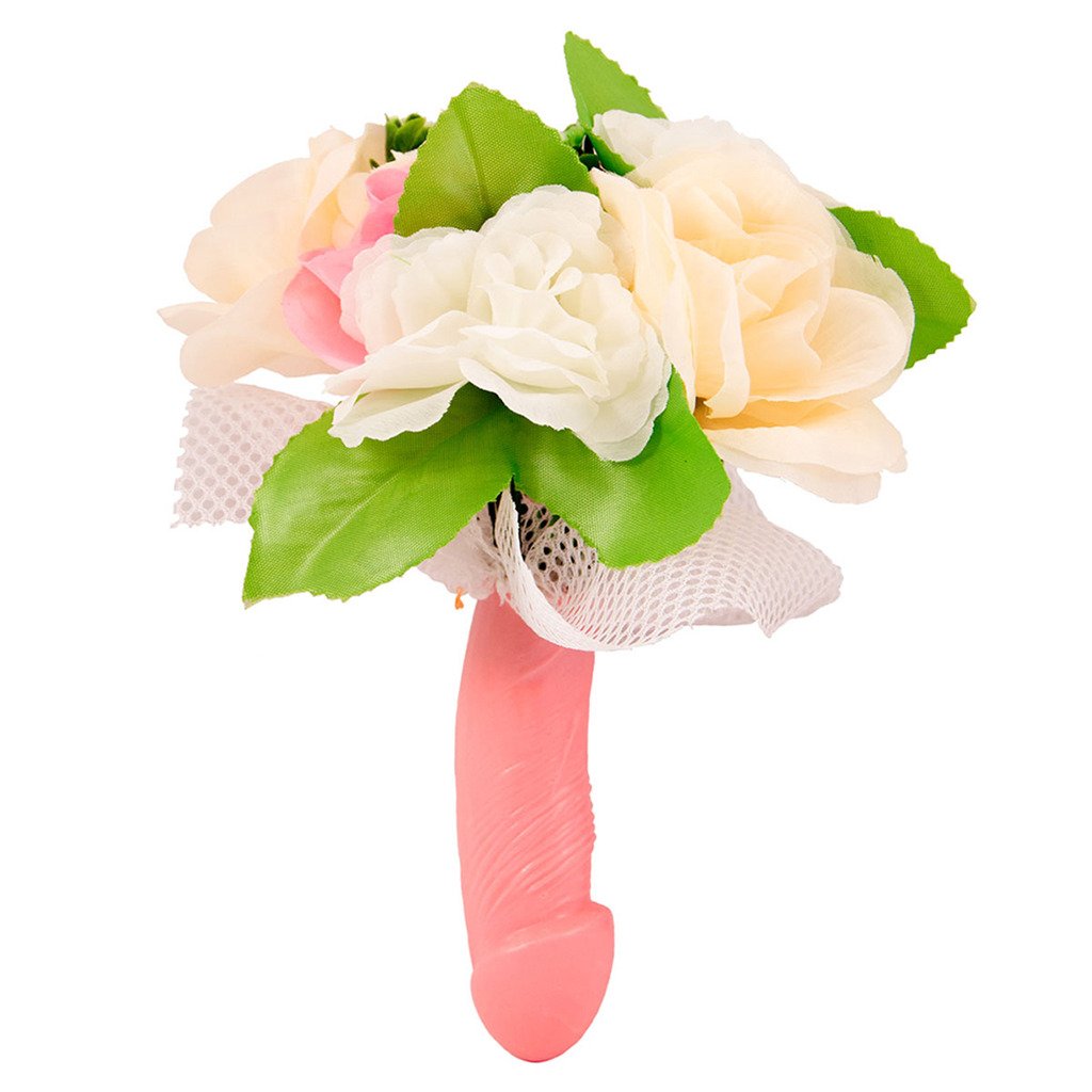 Folat Hen Party Lucky Bouquet With Penis Handle