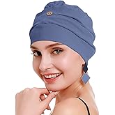 osvyo Cotton Chemo Turbans for Women Cancer Hairloss hat - Cotton Lightweight Headwear Sealed Packaging