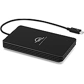OWC 4TB Envoy Ultra Thunderbolt 5 Portable SSD Enclosure External Drive, Ultra Fast with TB5 Transfer Rates Over 6000MB/s, TB3, TB4 and USB4 Compatible, Works with Mac and PC