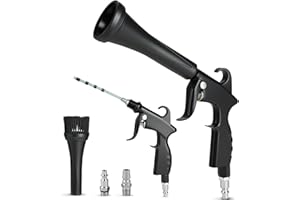 PARAROSE Car Detailing Cleaning Gun,Car Detailing Kit Interior Cleaner,High Pressure Blower Gun,Car Detailing Tools for Car Quickly Blasts Dirt and Dust Works with Air