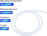 LAVMHAB Silicone Tube 8mm ID x 12mm OD 1.5m Food Grade Water Air Pipe Flexible view 4