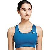 Nike Women's Medium Support Non Padded Sports Bra Blue (404)