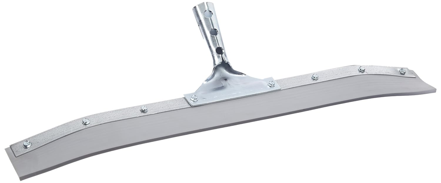 Impact 22324 Curved Rubber Blade Squeegee, 24" Length, Silver (Case of 2) the best Squeegees in