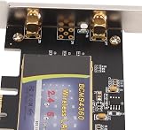 Zunate WiFi Card 1200Mbps PCIe AC WiFi 5.0 Bluetooth 4.0 Dual Band 2.4G 5G view 6