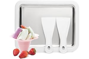 JOYMECH pugdodo Instant Ice Cream Maker Ideal for Making Soft Serve Ice Cream Slushies Frozen Yogurt Sorbet Gelato Rolled Ice Cream (white)