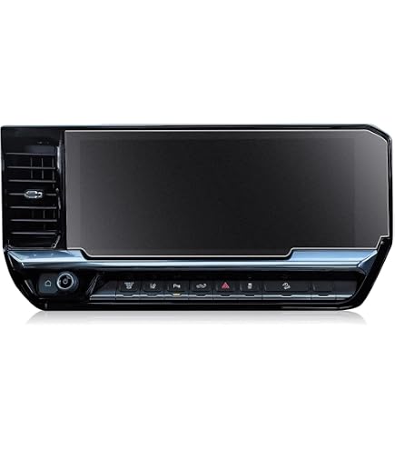 Pellicola Vetro Temperato Opaco Carwiner Per Chevy Silverado GMC Sierra 13.4'' 2022-2025 | Antiriflesso Anti Impronte
