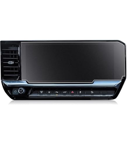 Pellicola Vetro Temperato Opaco Carwiner Per Chevy Silverado GMC Sierra 13.4'' 2022-2025 | Antiriflesso Anti Impronte