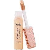 tarte shape tape radiant concealer – Medium-Coverage, Radiant Finish for Under Eye Concealer for Dark Circles, Fine Lines, Redness & Discoloration, Hydrating, Vegan, Cruelty Free
