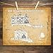 Walt Disney World Haunted Mansion Blueprint - 11x14 Unframed Blueprint - Great Gift to Disney Fans