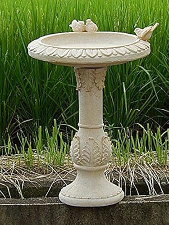 Amazon バードバス ラージフィダー ガーデンオーナメント 置物